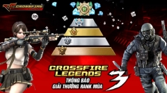 Crossfire Legends: Khởi động Đấu rank mùa 3