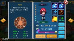 Naruto Đại Chiến: Giới thiệu nhân vật game Karin