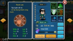 Naruto Đại Chiến: Giới thiệu nhân vật game Rock Lee