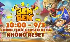 Bem Bem GO chính thức Closed Beta, tặng Vipcode khủng