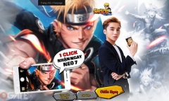 Naruto Đại Chiến Mobi tặng “Dế” cưng, Vipcode “xịn” mừng phiên bản mới