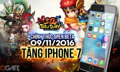 3Q Siêu Quậy ra mắt Landing, "chơi trội" tặng iPhone 7 ngày Open Beta 09/11