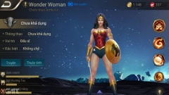  Liên Quân Mobile: 4 lý do để bạn phải sắm ngay Wonder Woman về với kho tướng của mình