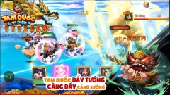 Tam Quốc Vi Diệu - Game chiến thuật "đẩy tướng" cực vui nhộn sắp về Việt Nam