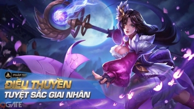 Liên Quân Mobile: Pháp sư Điêu Thuyền là tướng được làm mới mạnh mẽ nhất phiên bản 1.30