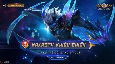 Liên Quân Mobile: Garena ID tặng FREE Nakroth và Triệu Vân AIC dù đội nhà 