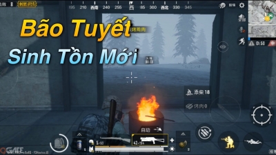 PUBG Mobile: Hướng dẫn chơi chế độ bão tuyết sắp được update