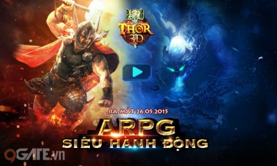 Thor 3D: Game siêu hành động ARPG chính thức ra mắt tại Việt Nam