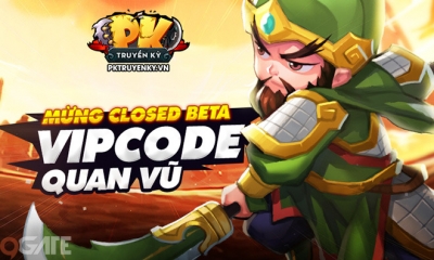 Mừng ra mắt, Webgame/gMO PK Truyền Kỳ tặng VIP code Quan Vũ