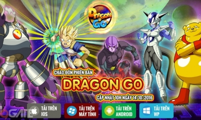 Ngọc Rồng Đại Chiến tặng Giftcode mừng phiên bản Dragon Go