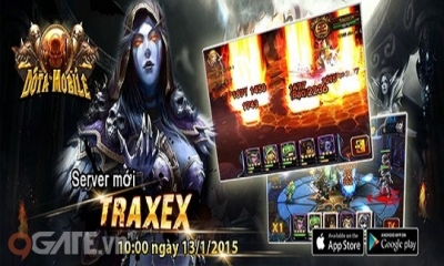 Dota Mobile ra mắt máy chủ thứ 6 – Traxex
