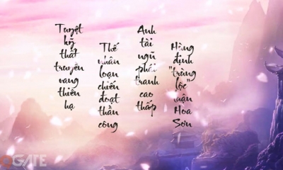 Cửu Âm VNG: Giới thiệu Ngũ Đại Môn Phái