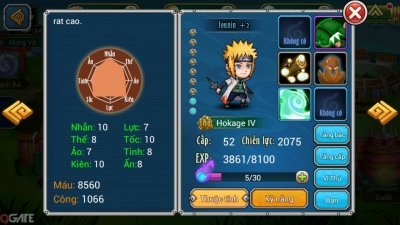 Naruto Đại Chiến: Giới thiệu nhân vật game Minato - Hokage IV