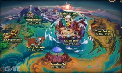 Fantasy GO: Hướng dẫn Phụ bản Sa Mạc Lạc Lõng