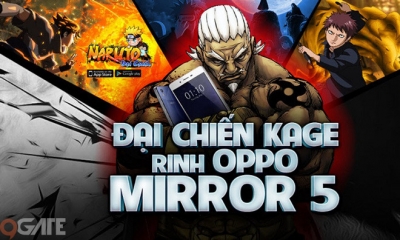 Naruto Đại Chiến Mobi tung bản update tướng mới, tặng Smartphone cao cấp