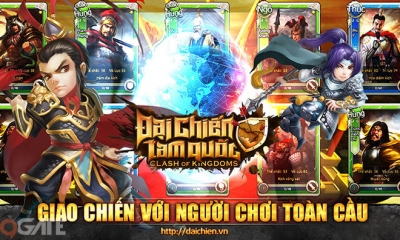 Đại Chiến Tam Quốc đưa game thủ Việt sánh tầm thế giới