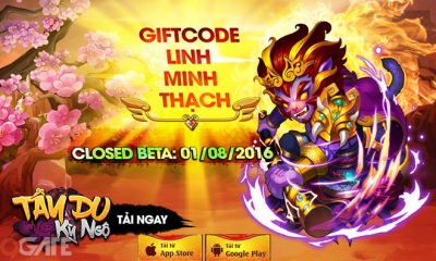 Mừng Closed Beta, Tây Du Kỳ Ngộ tặng Giftcode Linh Minh Thạch cho game thủ