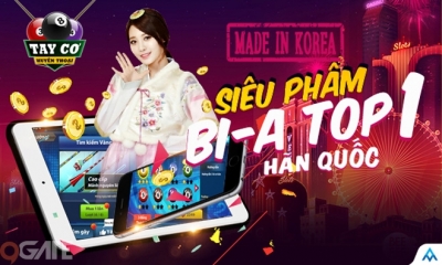 VTC Game mang game Bi-a Top 1 Hàn Quốc về Việt Nam, phát hành trong tháng 2