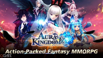 Bom tấn Aura Kingdom Mobile vừa chính thức đến tay game thủ toàn cầu