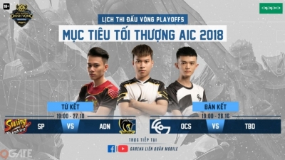 Công bố 3 đội tuyển Liên Quân Việt Nam tham dự AIC 2018