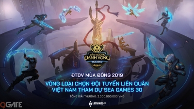 Đấu Trường Danh Vọng mùa Đông 2019 sẽ lựa chọn đội tuyển Liên Quân Mobile tại Sea Games 30