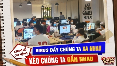 Giữa “tâm bão” của dịch cúm, Giang Hồ Chi Mộng - Tuyệt Thế Võ Lâm gửi tâm thư đầy nhiệt huyết cho cộng đồng game thủ Việt