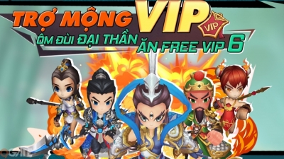 Kiếm Khách Ca Ca VTC được lòng game thủ khi tặng Free VIP 6 vĩnh viễn