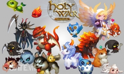 Choáng với hệ thống Pet Pokemon của Holy War