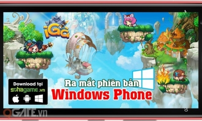  iGà ra mắt phiên bản WindowsPhone