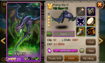 Giới thiệu tướng mới VIPER trong Dota Truyền kỳ