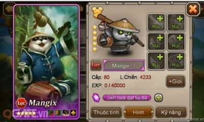 Giới thiệu tướng mới Mangix trong Dota Truyền Kỳ
