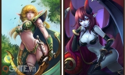 Dota Truyền Kỳ - So sánh hero sát thương phép: Wind và Akasha