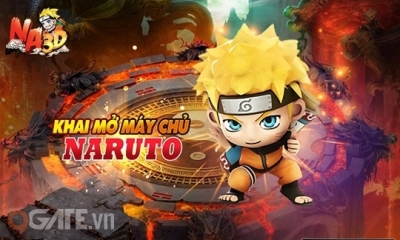 Ra mắt server Naruto, Na 3D tặng Giftcode tri ân Game thủ Việt
